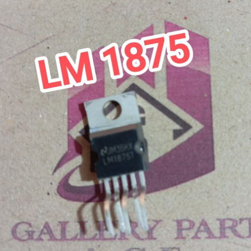 ic LM1875 LM 1875 zip 5 mono chanel audio power amplifier