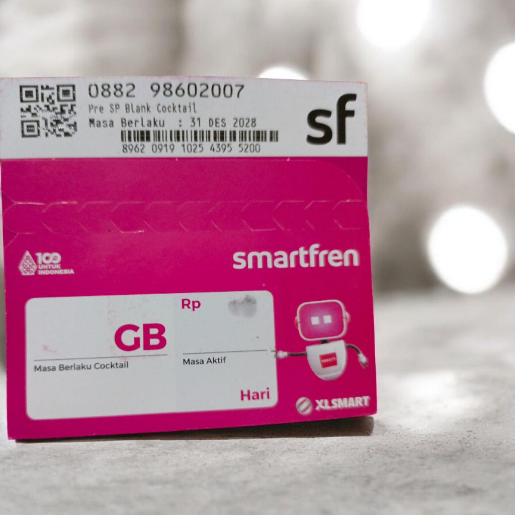 nomor cantik smartfren seri tahun 88 298 60 2007 isi kuota 3gb