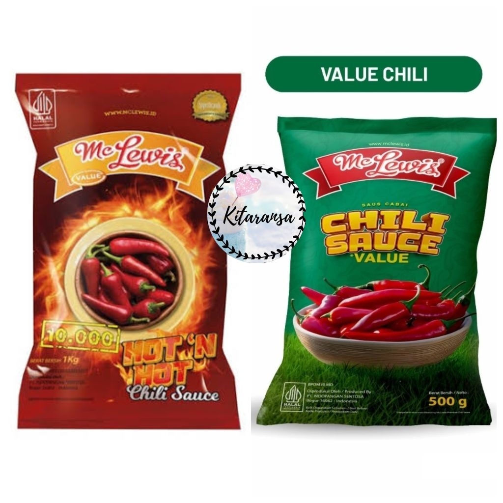 Saus Sambal/Saus/Mc Lewis/Mayonaise 500gr/MC Lewis 1kg/MC Lewis Sambal/Mayonaise MC Lewis/Mayo/Mayon