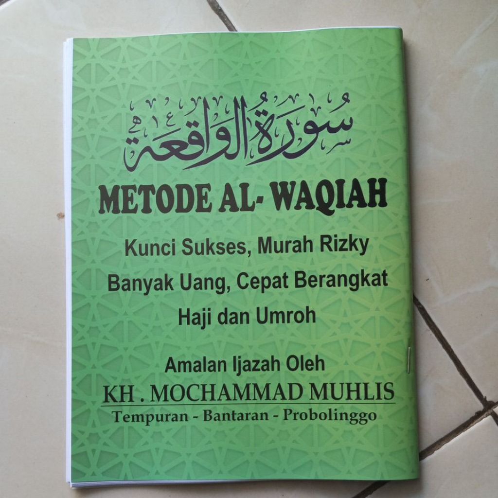 KITAB METODE AL-WAQI'AH