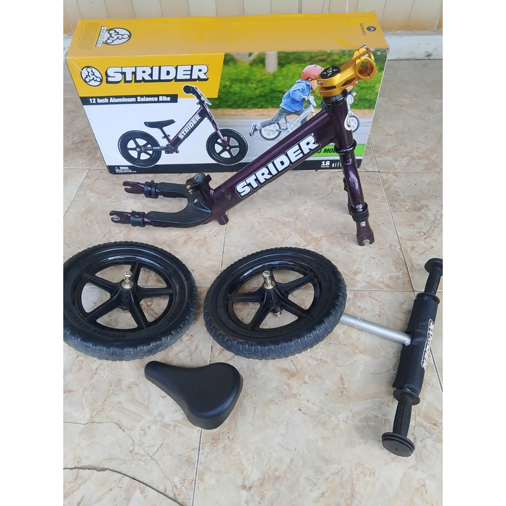 Strider Pro Ungu Pushbike PL