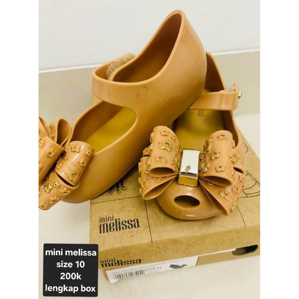 pl sepatu brand mini melissa