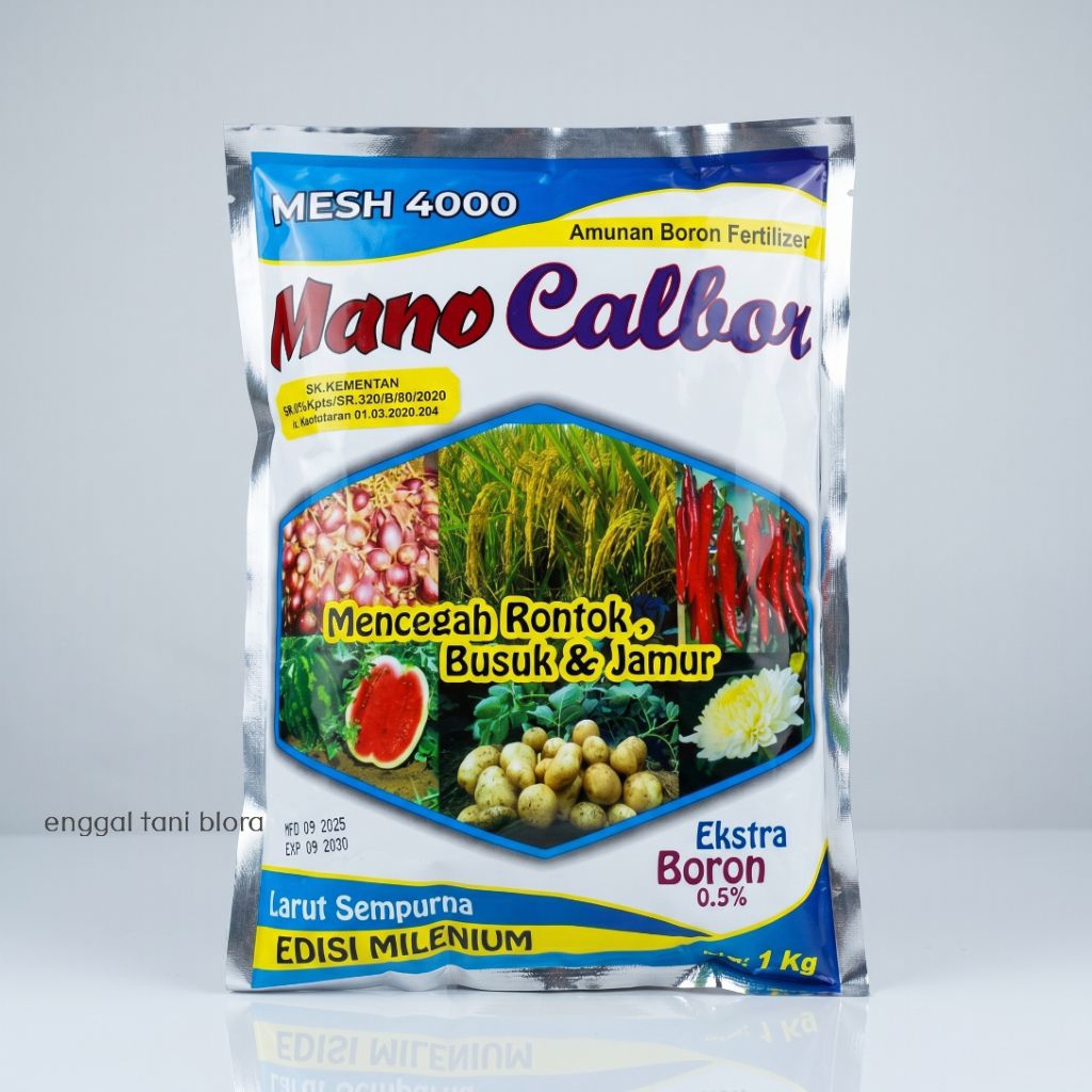 Mano Calbor Kalsium Boron Fertilizer Kalsium tanaman