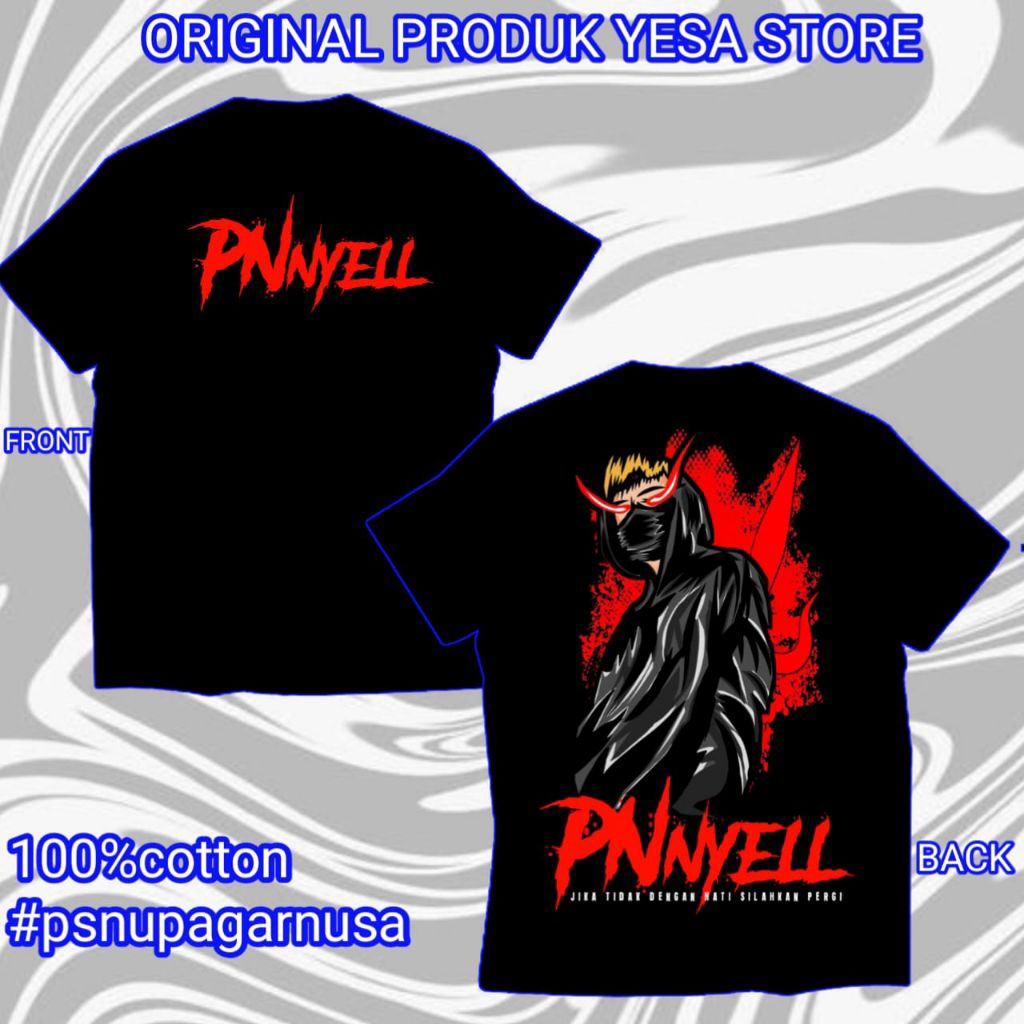 PROMO | Kaos PN Nyell Pagar Nusa Distro Pria Wanita Kaos Pakem Pagar Nusa Murah