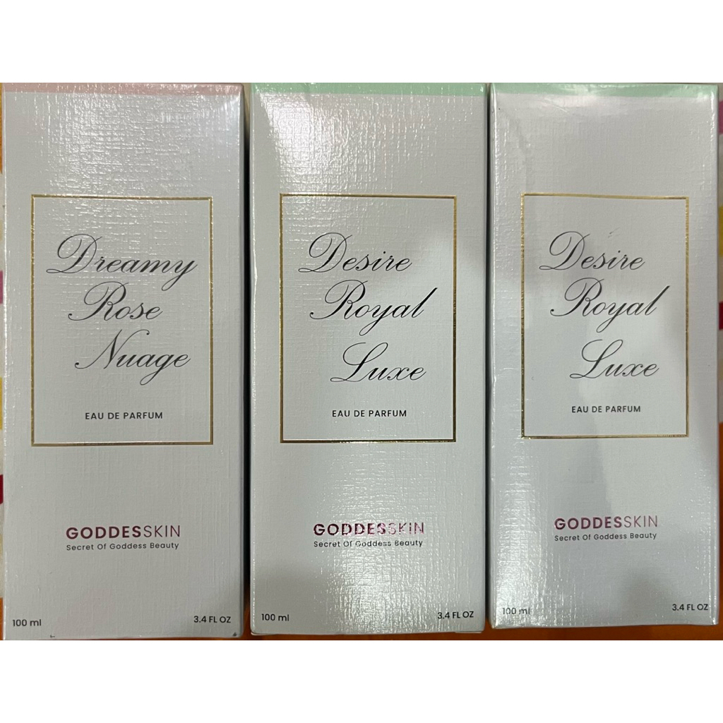 (PRELOVED!) GODDESSKIN PARFUM EAU DE PARFUM 100ML (MASIH SEGEL)