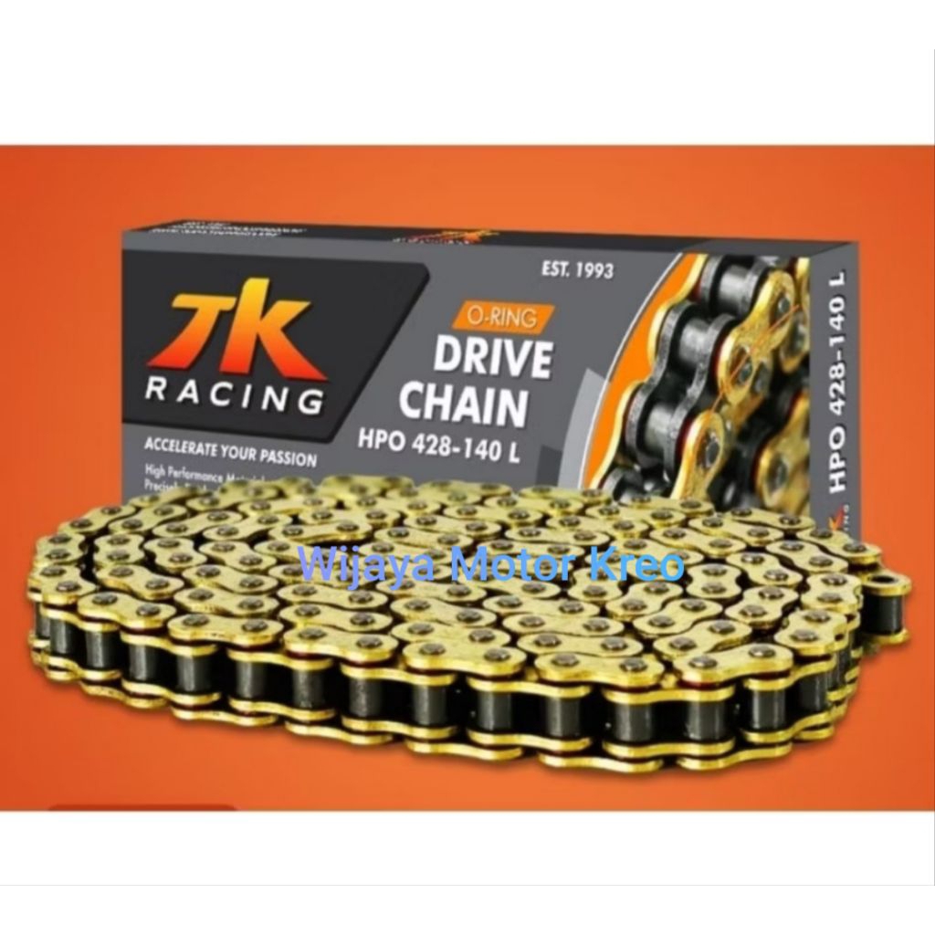 Rantai O Ring TK racing Vixion New Vixion Scorpio 428 HPO