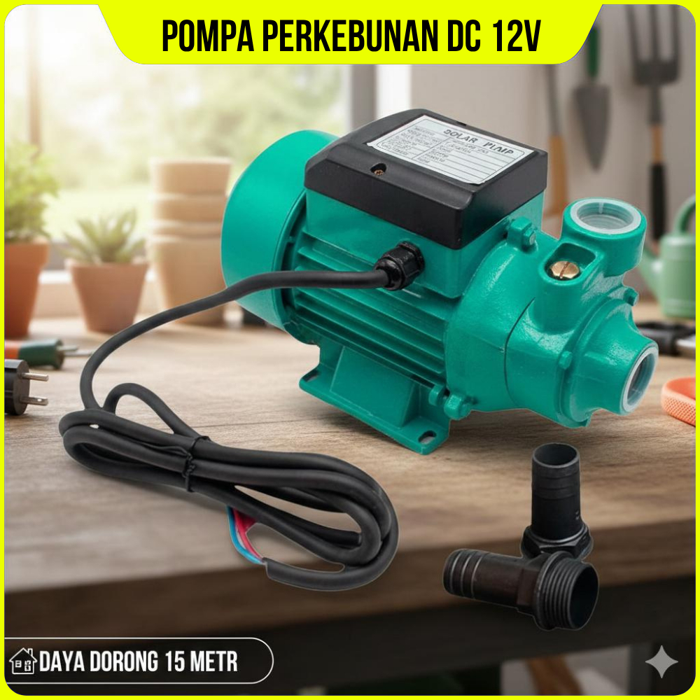 Pompa Air DC 12V Tenaga Surya Solar Panel DC 12 Volt Pompa Sedot Air