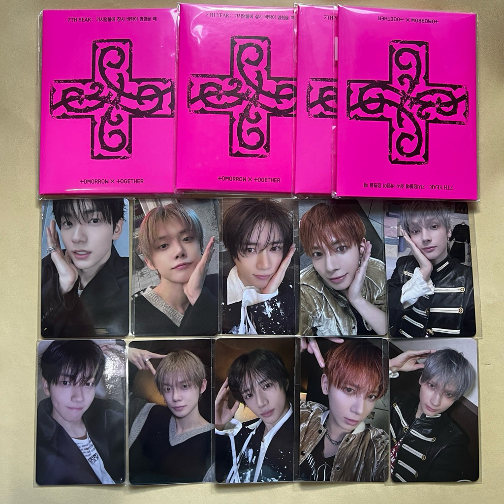 [READY STOCK] TXT 7TH YEAR: A Moment of Stillness in the Thorns PPULBATU Weverse Album Ver LD Lucky 