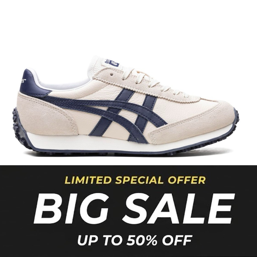 Onitsuka Tiger EDR 78 Cream Navy Unisex Original
