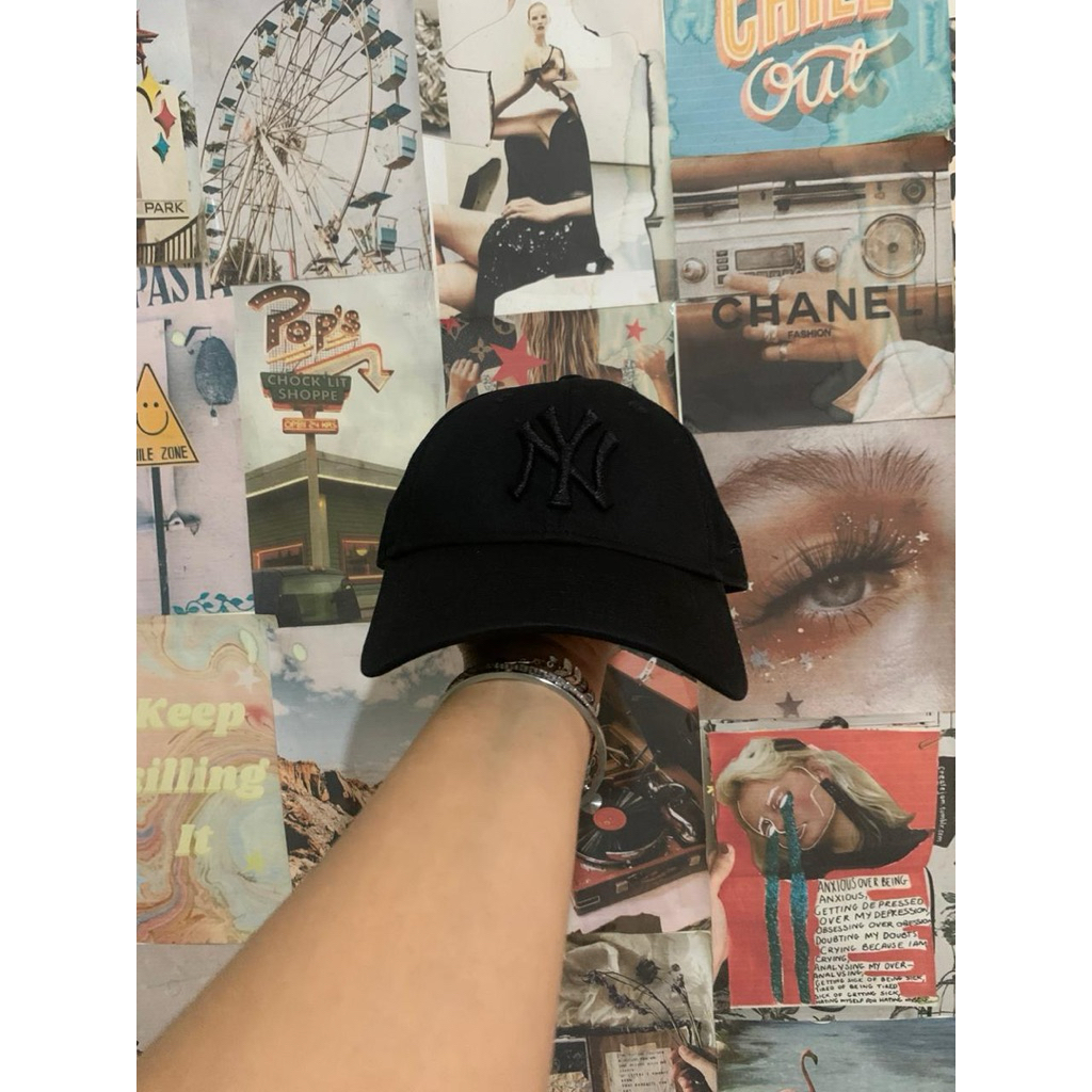 topi NY newera 9 forty second fullblack /blank