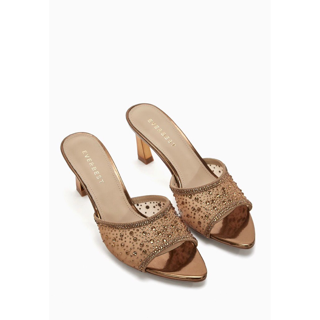 Sandal wanita heels Everbest original - Markle