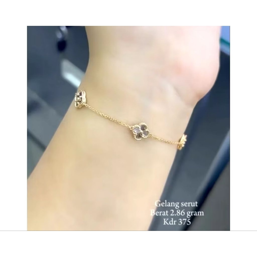 gelang emas 375