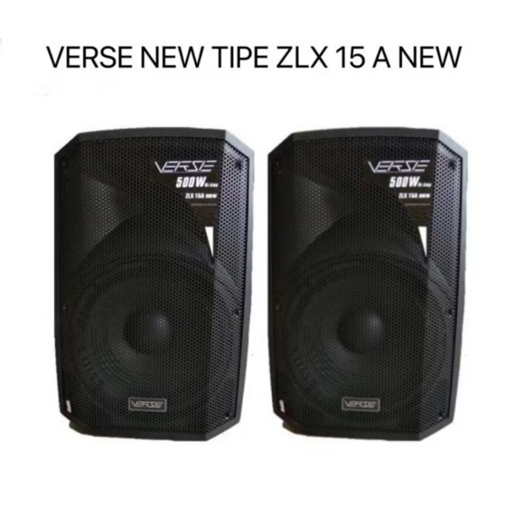 PAKET SPEAKER AKTIF 15INCH VERSE ZLX15A NEW 500WATT / MIC WILERESS ZETAPRO SPECIAL / MIXER HUPER 8 C