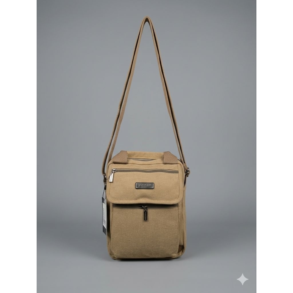Italy Bags - Tas Slempang Polo Land Canvas Unisex Modern