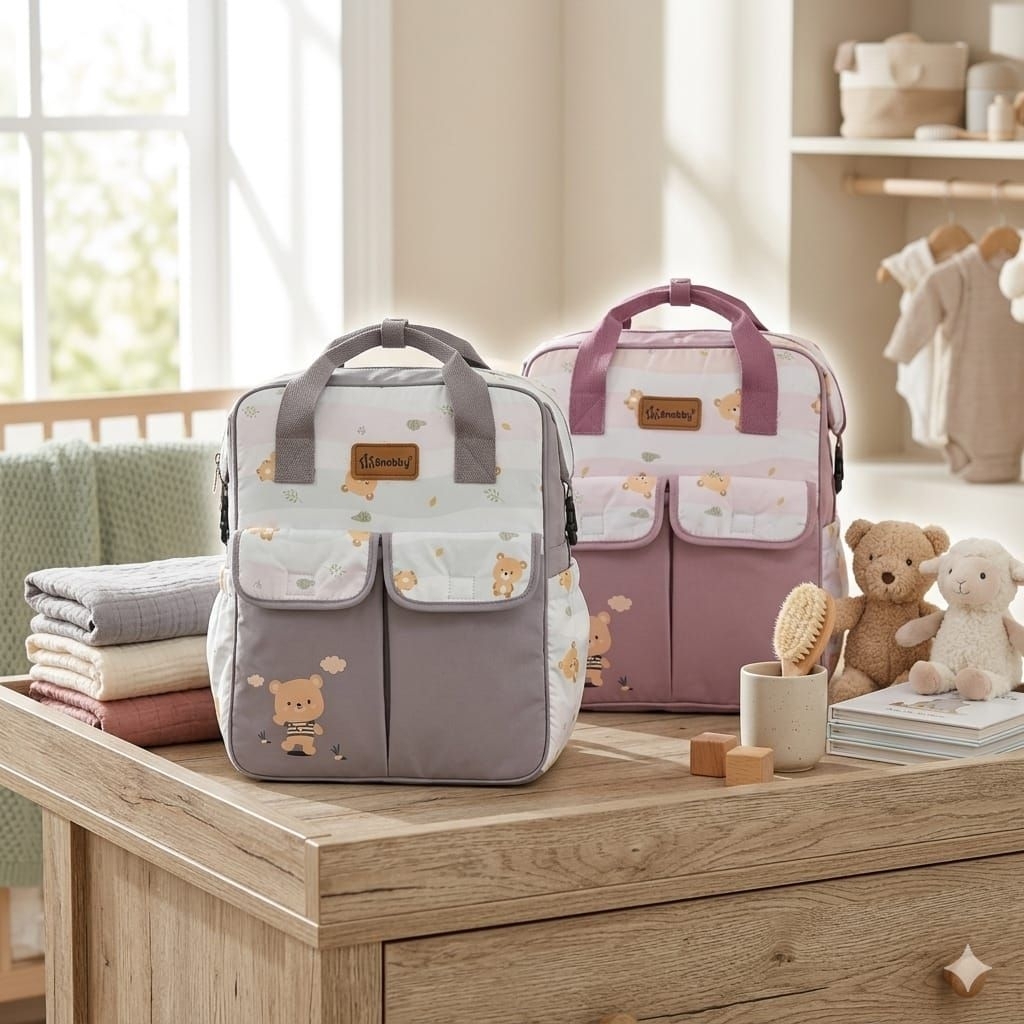 SNOBBY TAS RANSEL BAYI GRIZZLY SERIE