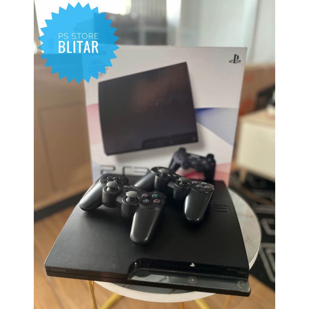 PLAYSTATION 3 PS3 SLIM SERI 25 500 GB 2 STIK