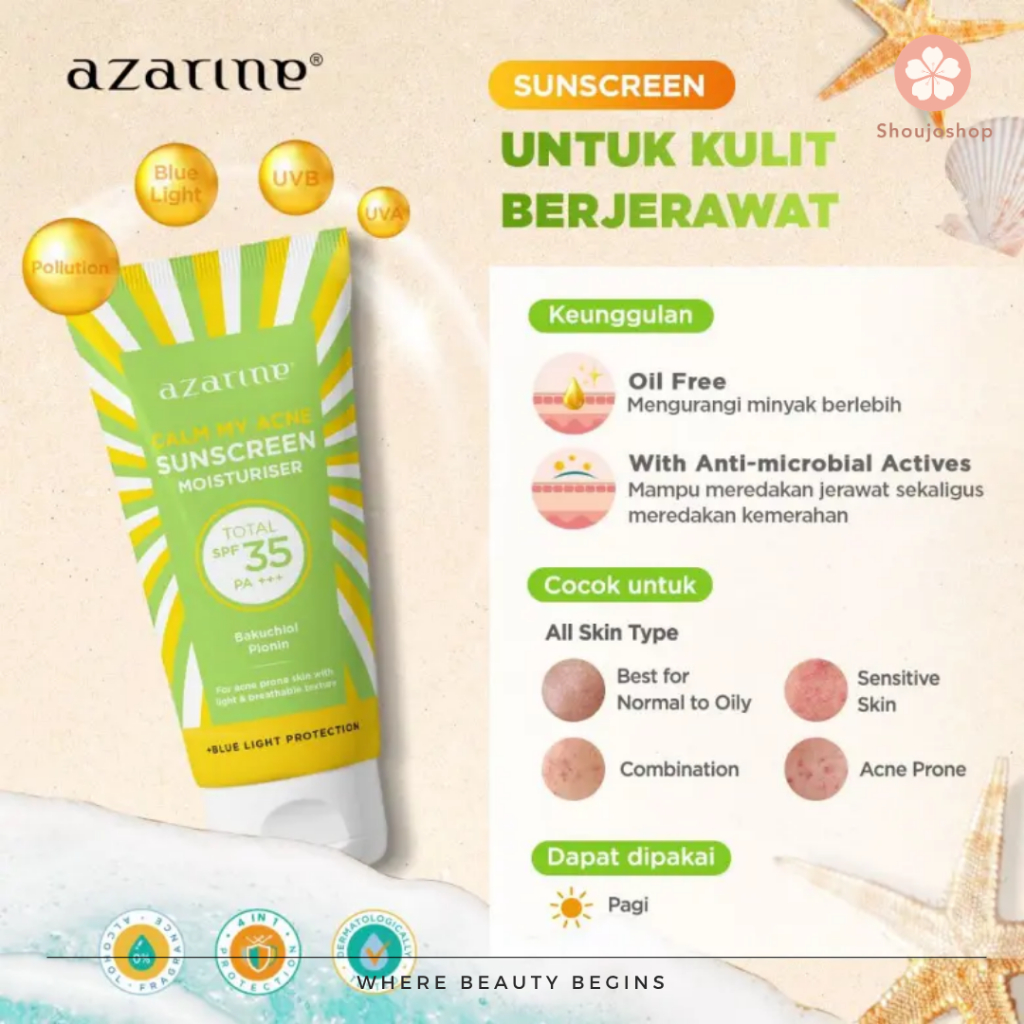 Azarine Calm My Acne Sunscreen