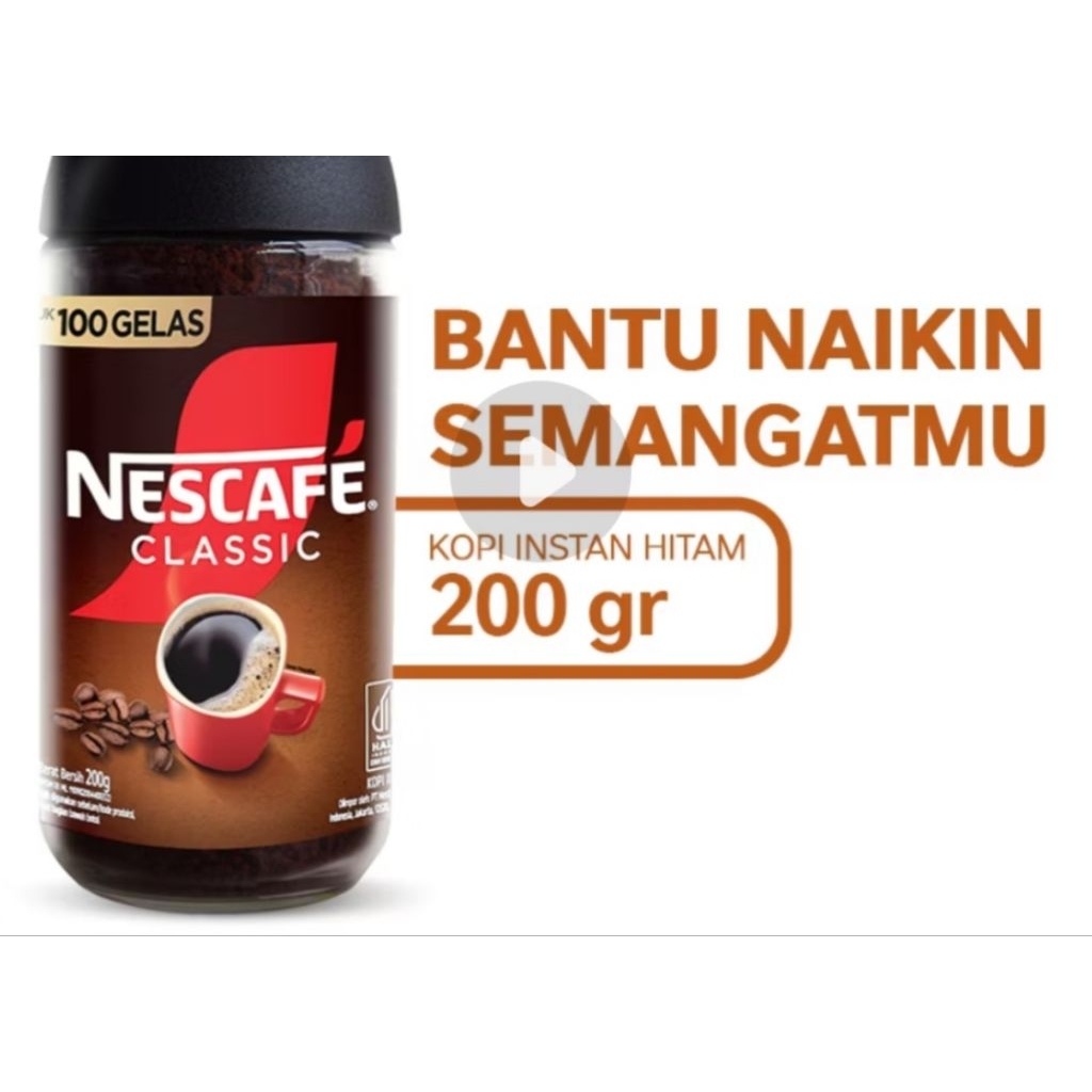 Nescafe classic kopi instan / kopi instan bubuk
