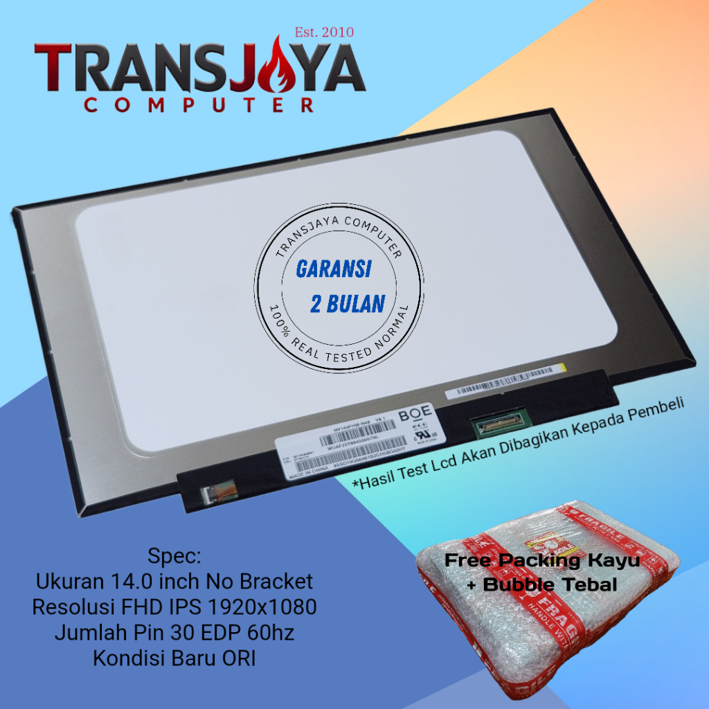 LED LCD Asus Vivobook A409 A409MA A409JA A409DA A409U A409F A409FJ A409UA A409UJ A409JB X409 X409JB 