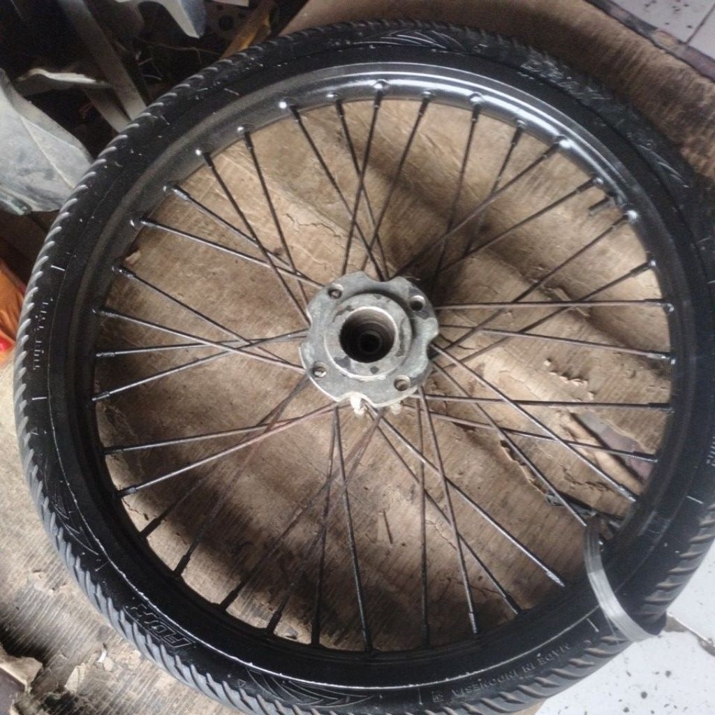 PELK/VELG DEPAN JARI JARI RING17 HONDA BEAT/SPACI/VARIO 110 COPOTAN SEKEN