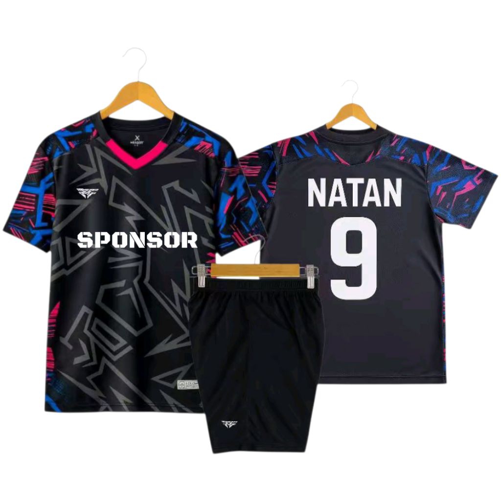 FREE SABLON NAMA NOMOR DAN NAMA TEAM  jersey futsal anak anak kaos bola anak  Baju olahraga Badminon