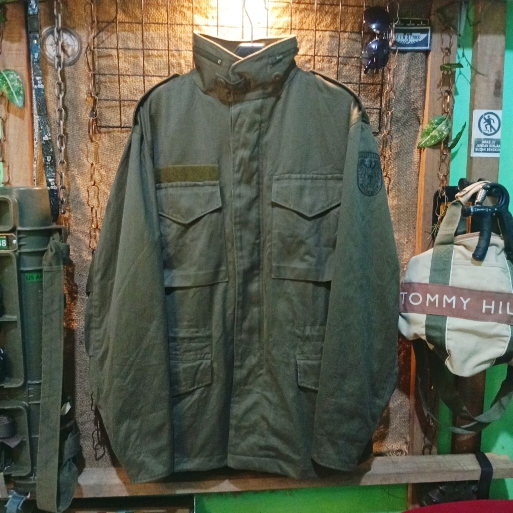 jaket M65 military austrian olive green