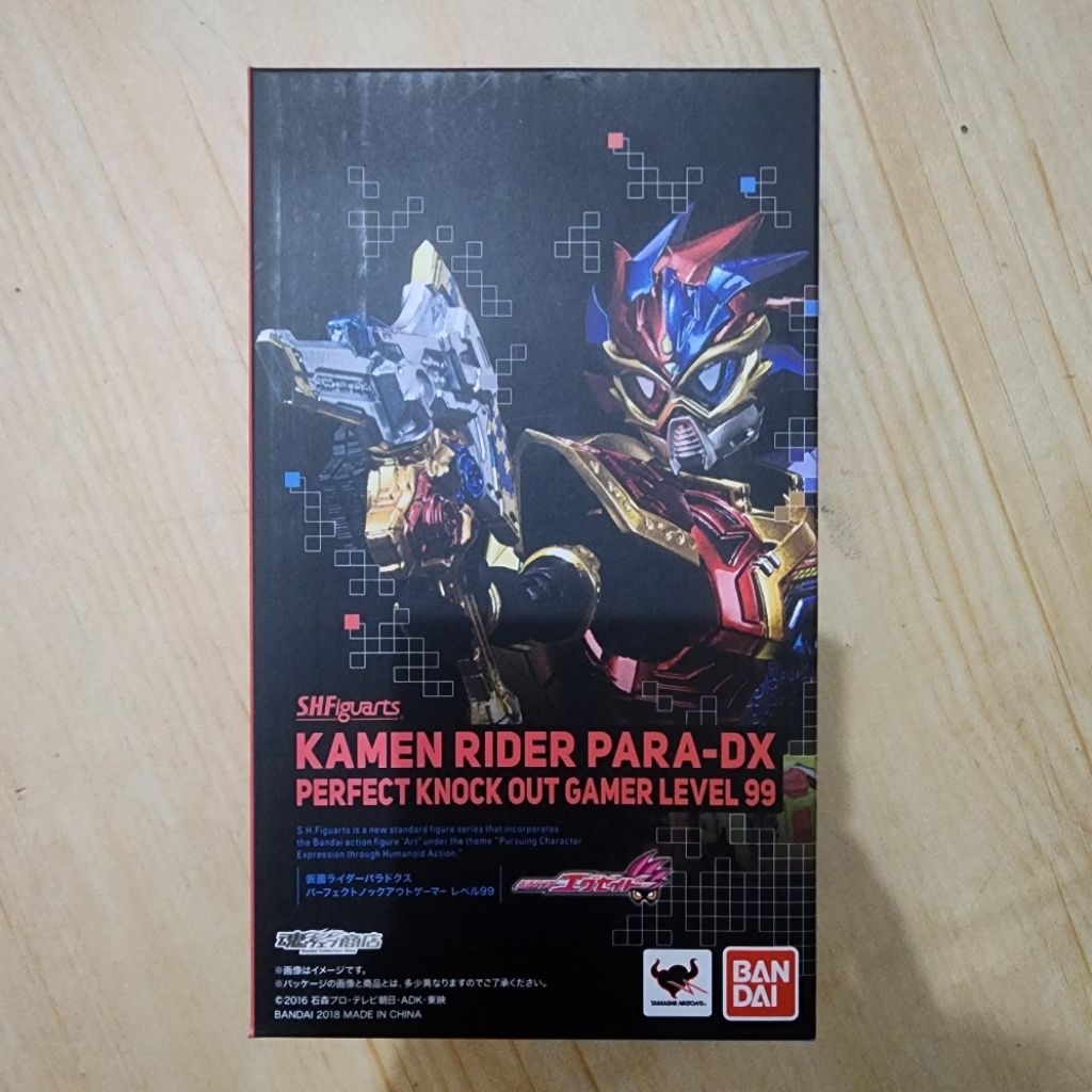KAMEN RIDER PARA-DX PERFECT KNOCK OUT GAMER LEVEL 99