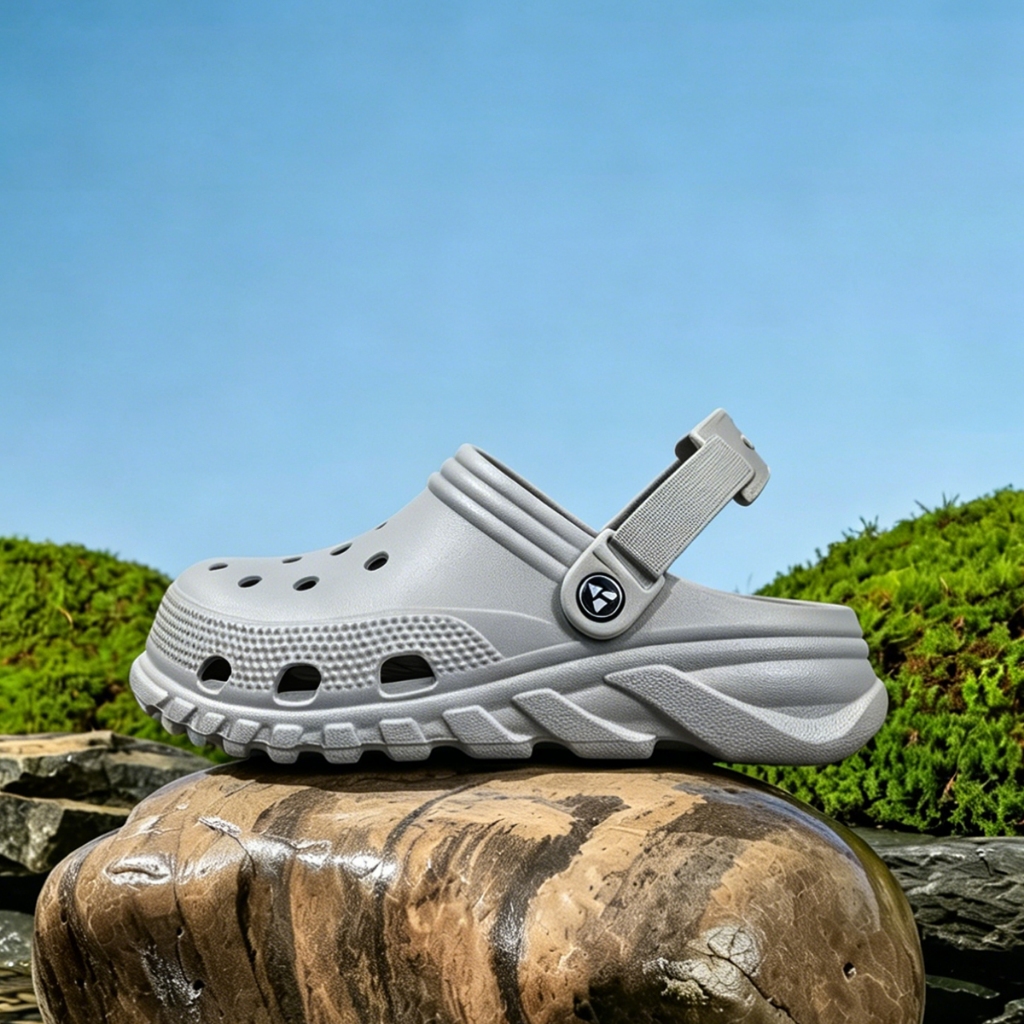 DertA Sandal Kodok Baim Pria Sendal Duet Max Clog Breathable EVA Anti Slip Fashion Casual Slipper  s