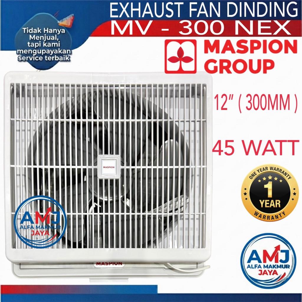 Wall Exhaust MASPION MV-300 NEX /Hexos/Heksos Fan Dinding 12" (30 cm)