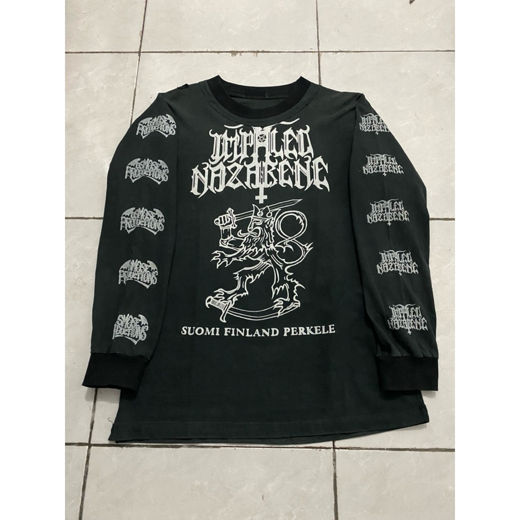 Kaos Band Impaled Nazarene Black Metal Band Tshirt