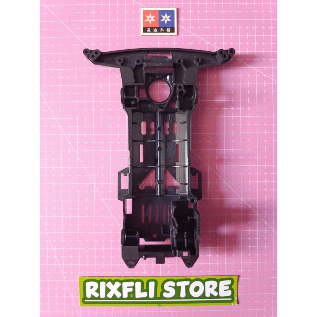 Chassis Tamiya KIT DAXING Series BLACK SABER PREMIUM Warna Hitam Chassis Tipe SUPER 2 Part Copotan K