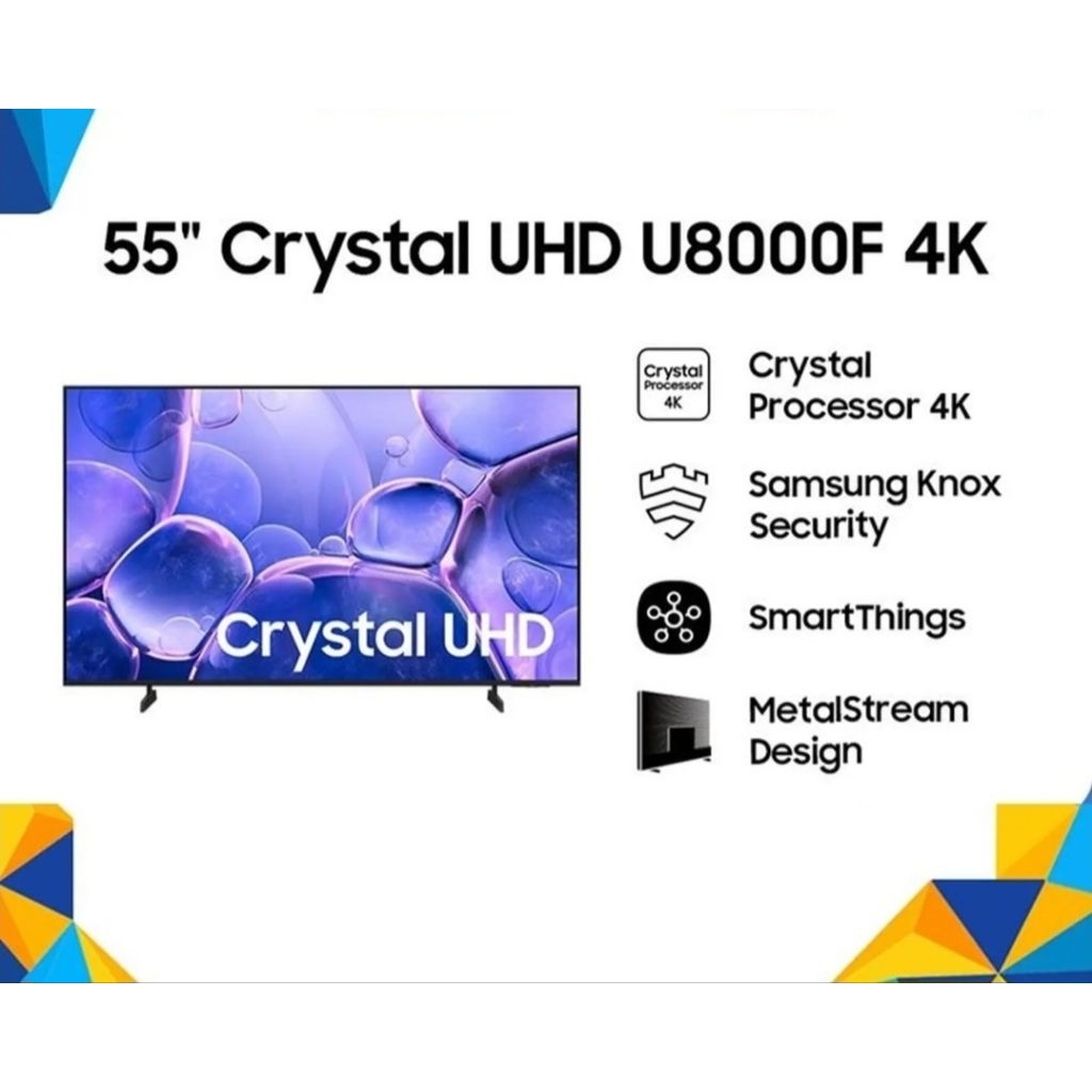 TV LED SAMSUNG 55INCH SMART TV 4K U8000F TV SAMSUNG 55INCH