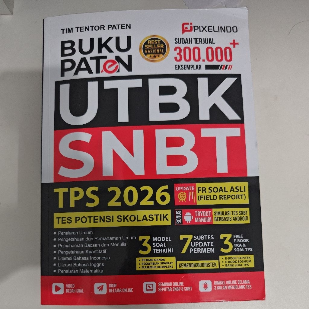 Preloved Buku Utbk-Snbt paten 2026