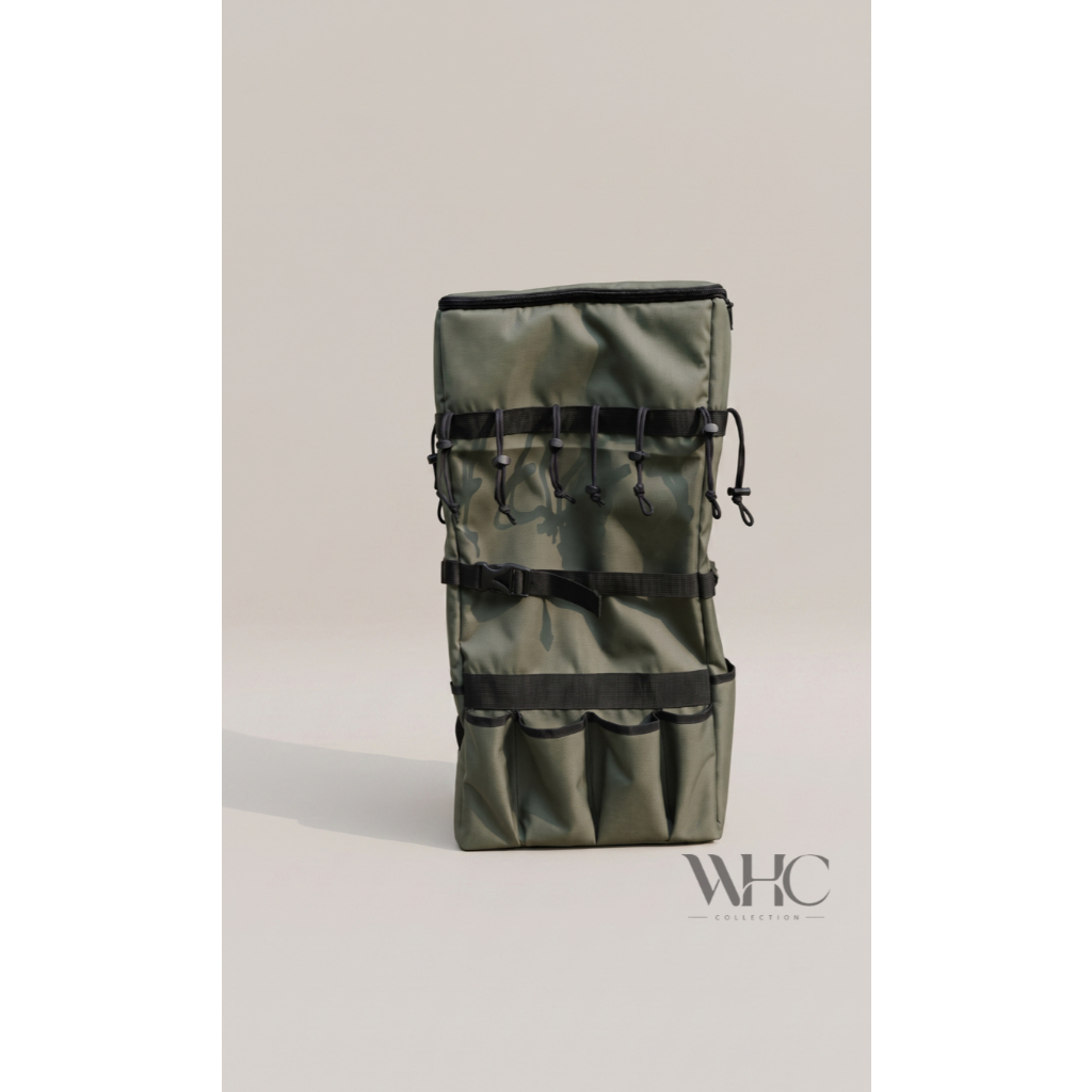Tas Pancing Ransel 10 Slot Multifungsi ransel joran pancing Backpack Mancing Tactical Rod Holder