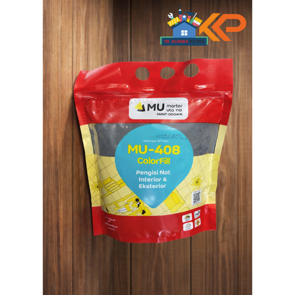 MU‑408 Colorfill – Pengisi Nat Interior & Eksterior / MU 408 Semen Nat Keramik Serbaguna