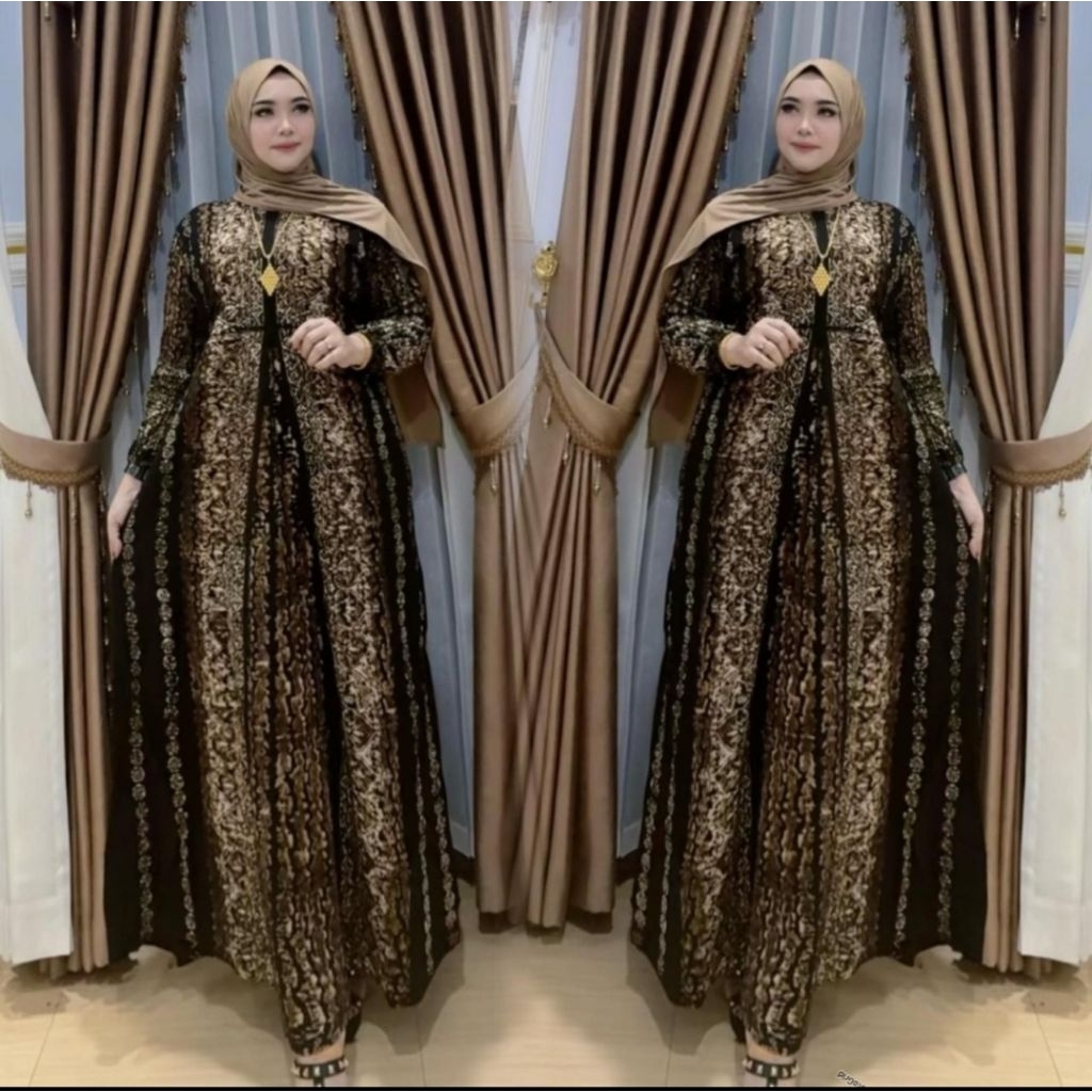 Gamis Rayon twill setorjoan/batik