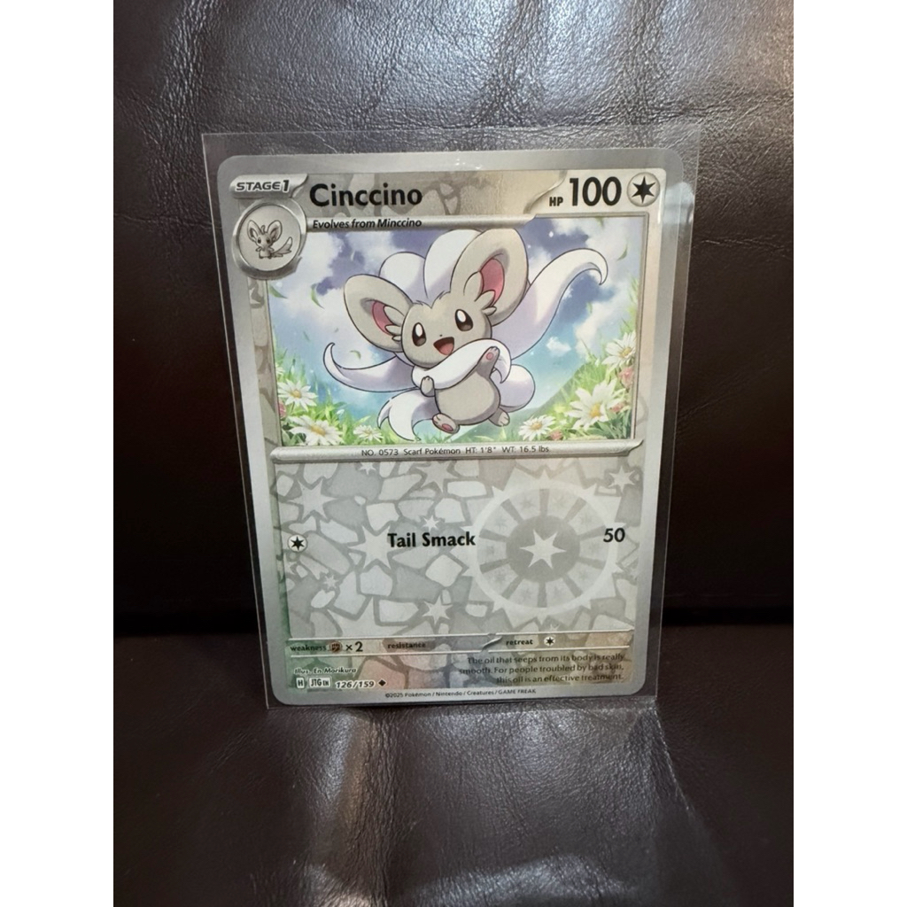 Kartu Pokemon Cinccino Uncommon holo ENG