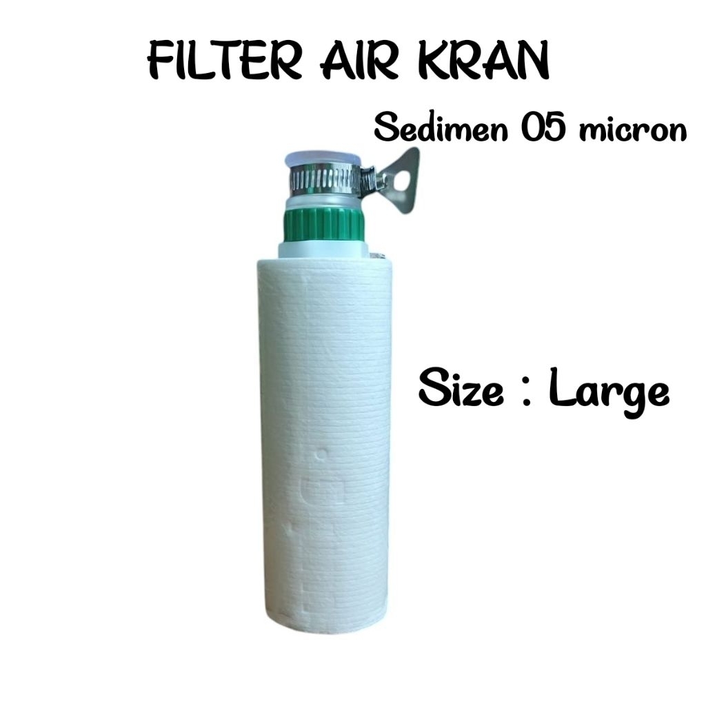 Filter air keran penjernih air / penyaring air keran / filter air wastafel / penjernih air keran was