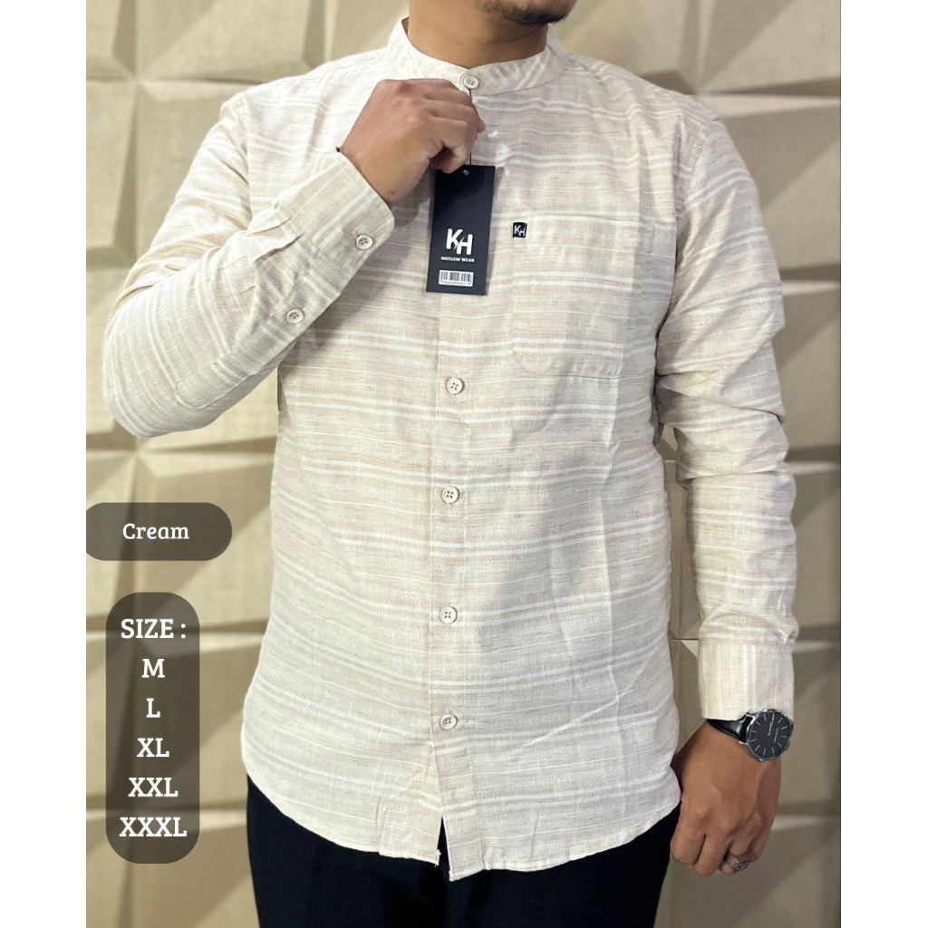 KEMEJA KOKO ORIGINAL KH 009 Ready seragaman