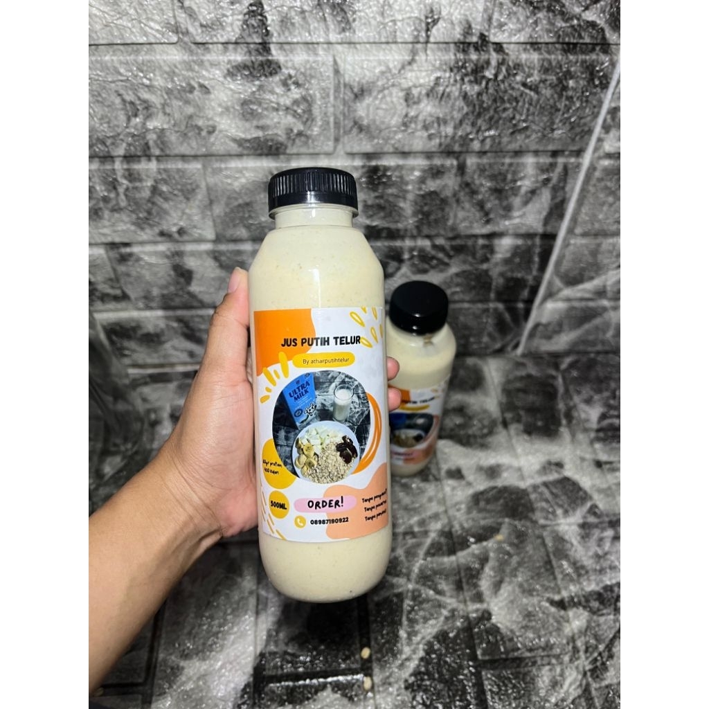 EGG WHITE PROTEIN  (jus Putih Telur Tinggi Protein Dan Kalori)