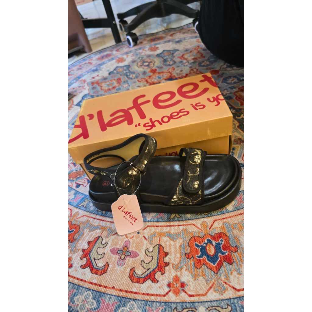 d'Lafeet Sandal tali Wanita - Beatrix
