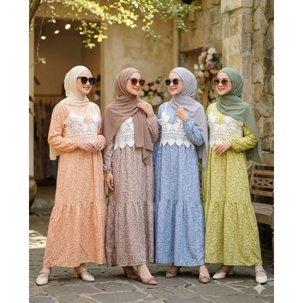 maxi gamis korean Vest Rompi BKK Import 99022