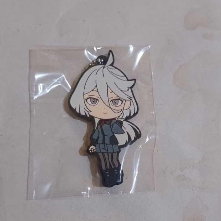 Gundam Witch Mercury Miorine Rubber Keychain