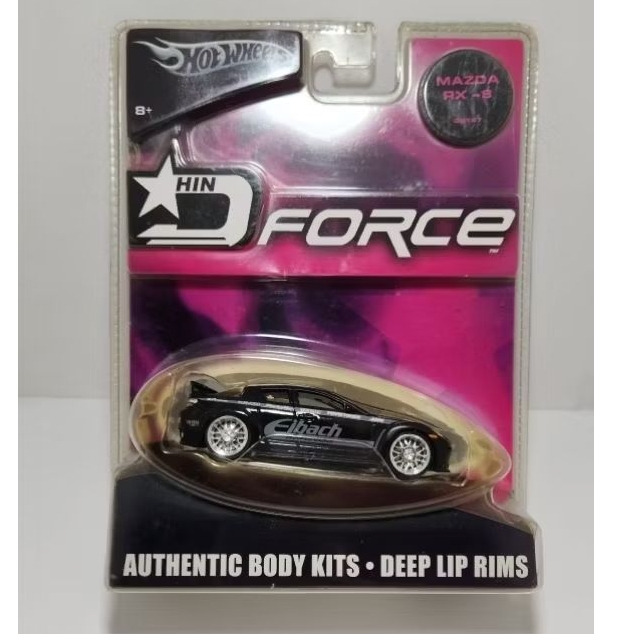 Hotwheels 100 % HIN D Force Mazda RX 8 Hot Importt Night