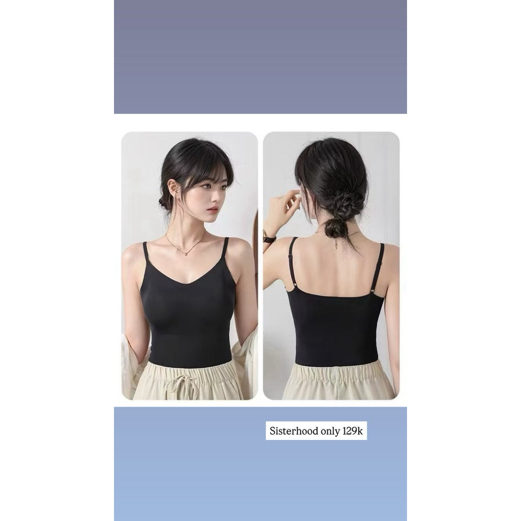 TANKTOP BRA BKK BH SISTERHOOD MILKY THAILAND BANGKOK