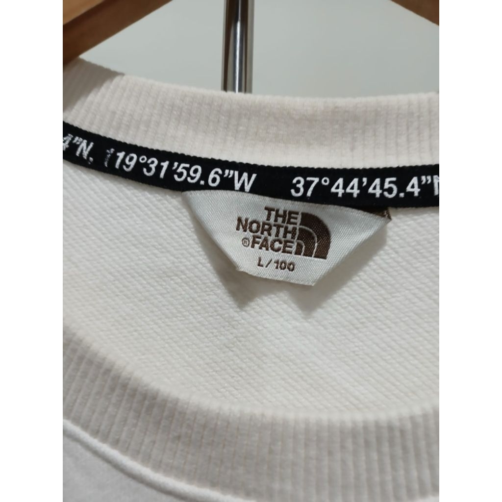 Crewneck second tnf the north face original || size L
