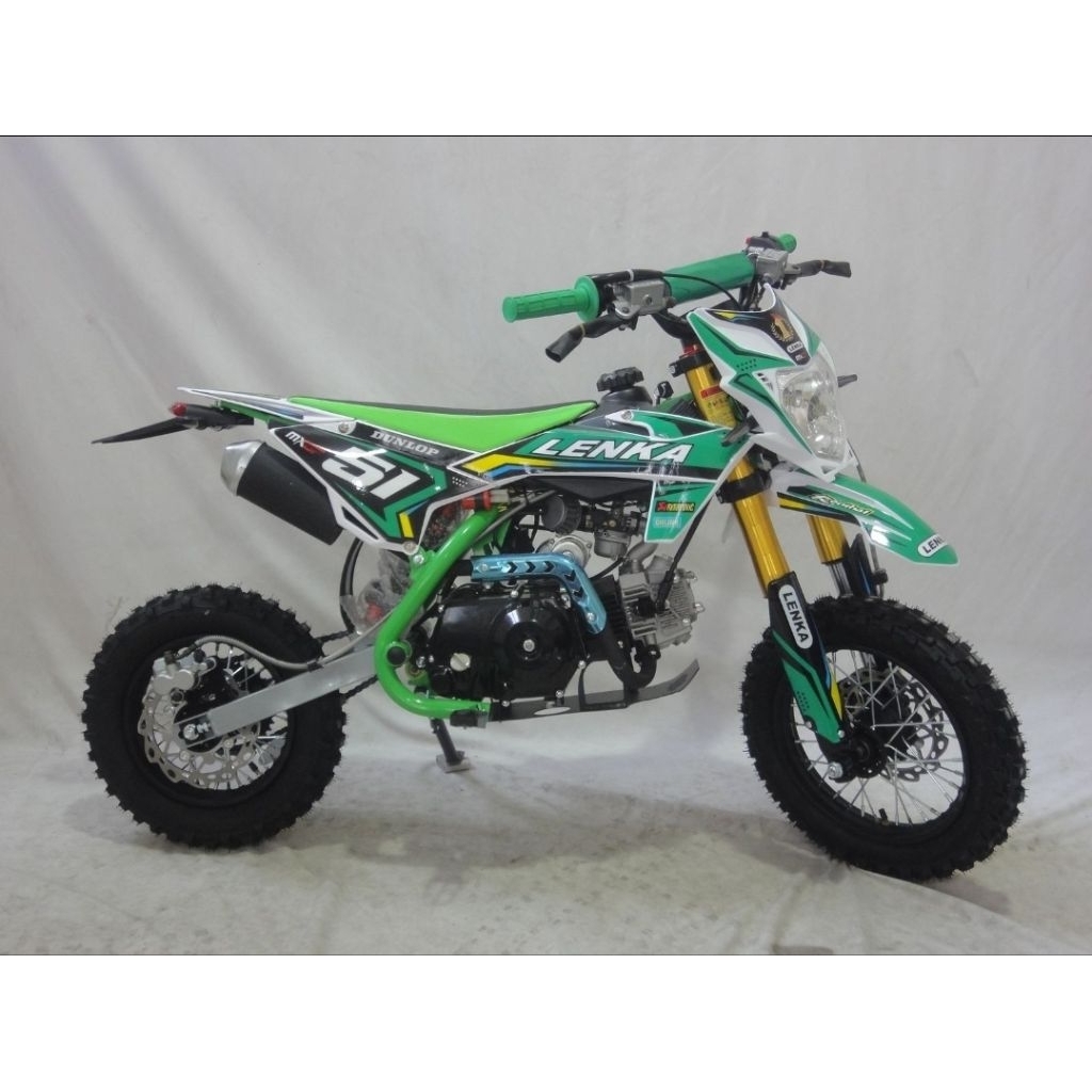 MOTOR MINI TRAIL LENKA 4TAK 50CC ELEKTRIK STARTER BAN RING 10-12
