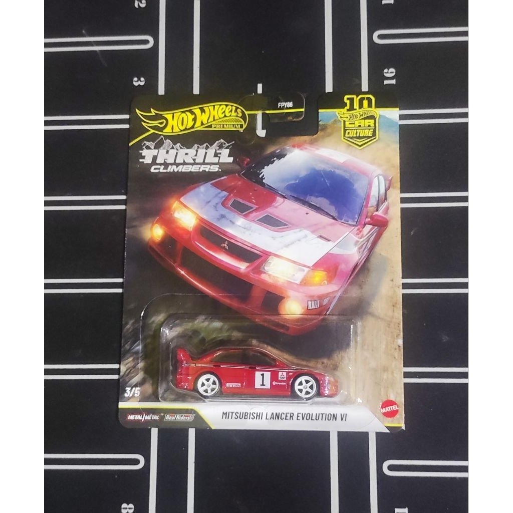 hot wheels mitsubishi lancer evolution VI