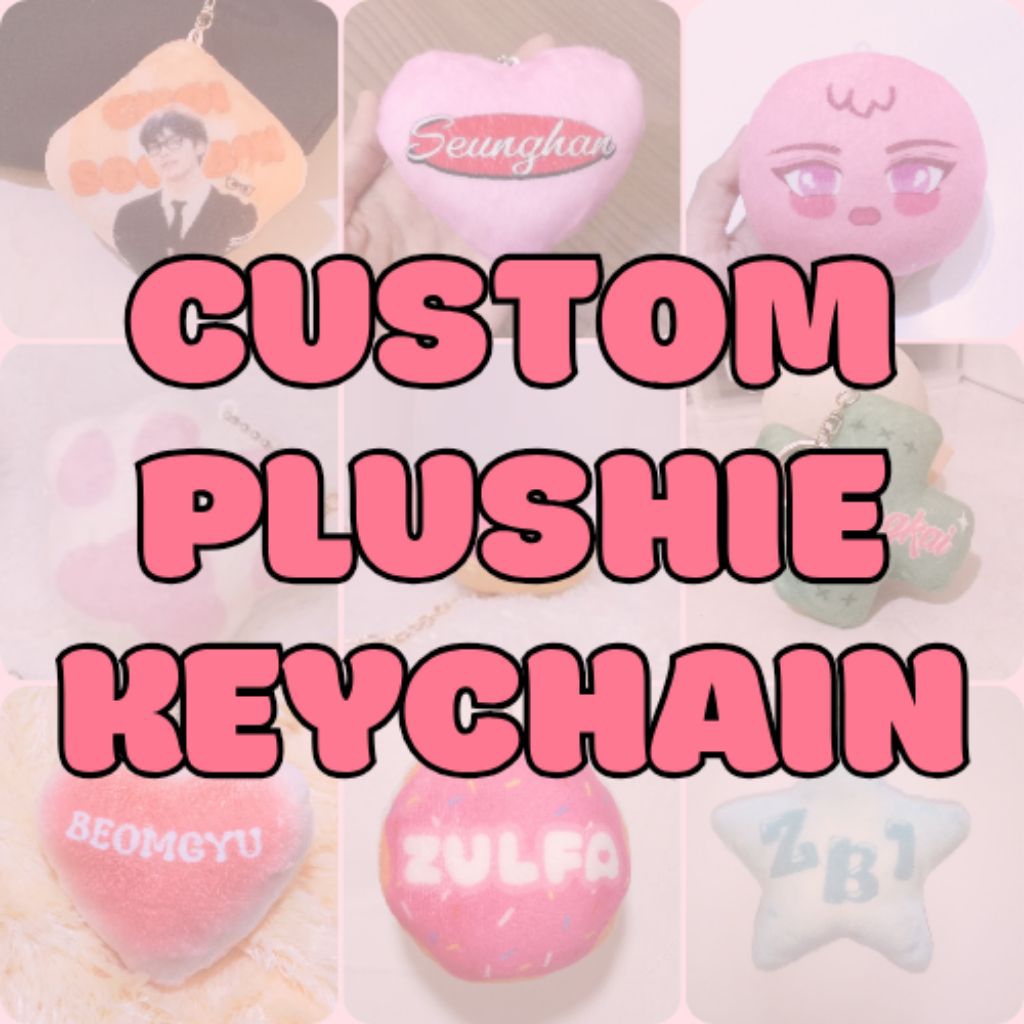 plushie keychain custom by request