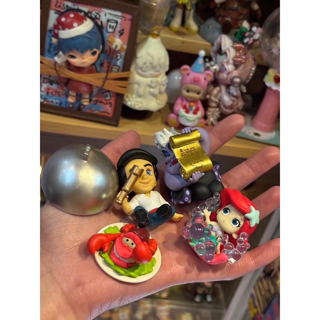 (READY) Gashapon Hide and Seek Figure Little Mermaid disney - Prince Eric/Ursula/Sebastian